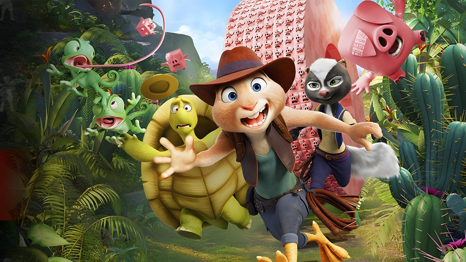 دانلود فیلم خرگوش مرغی و راز موش‌خرما Chickenhare and the Secret of the Groundhog 2025
